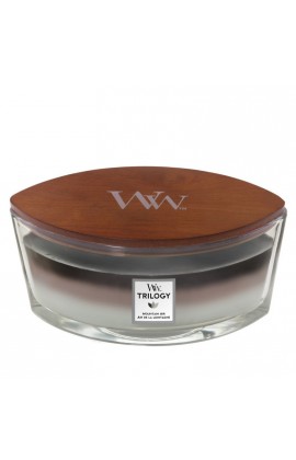 WoodWick Trilogy Mountain air hajó illatgyertya